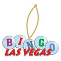 Las Vegas Bingo Promotional Ornament w/ Black Back (2 Square Inch)